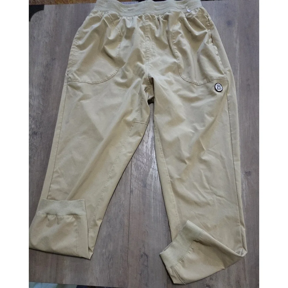 Avalanche Tan Khaki Hiking Outdoors Pants Men L Lightweight